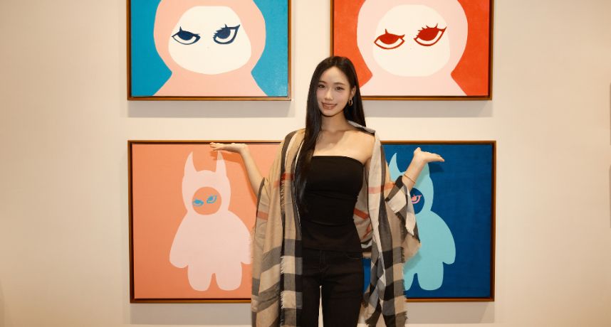 小S二女兒許韶恩畫展開展！首展《Prey of Prey》探討「被看見」的意義　Z世代凝視系藝術家驚豔亮相